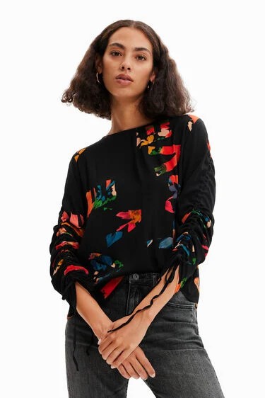 Desigual - Graphic Love - Női blúz