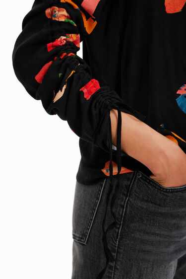 Desigual - Graphic Love - Női blúz