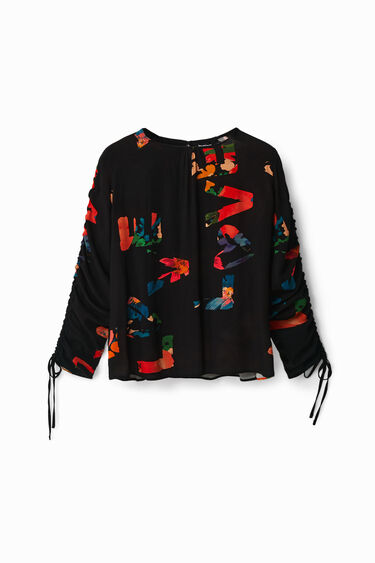 Desigual - Graphic Love - Női blúz