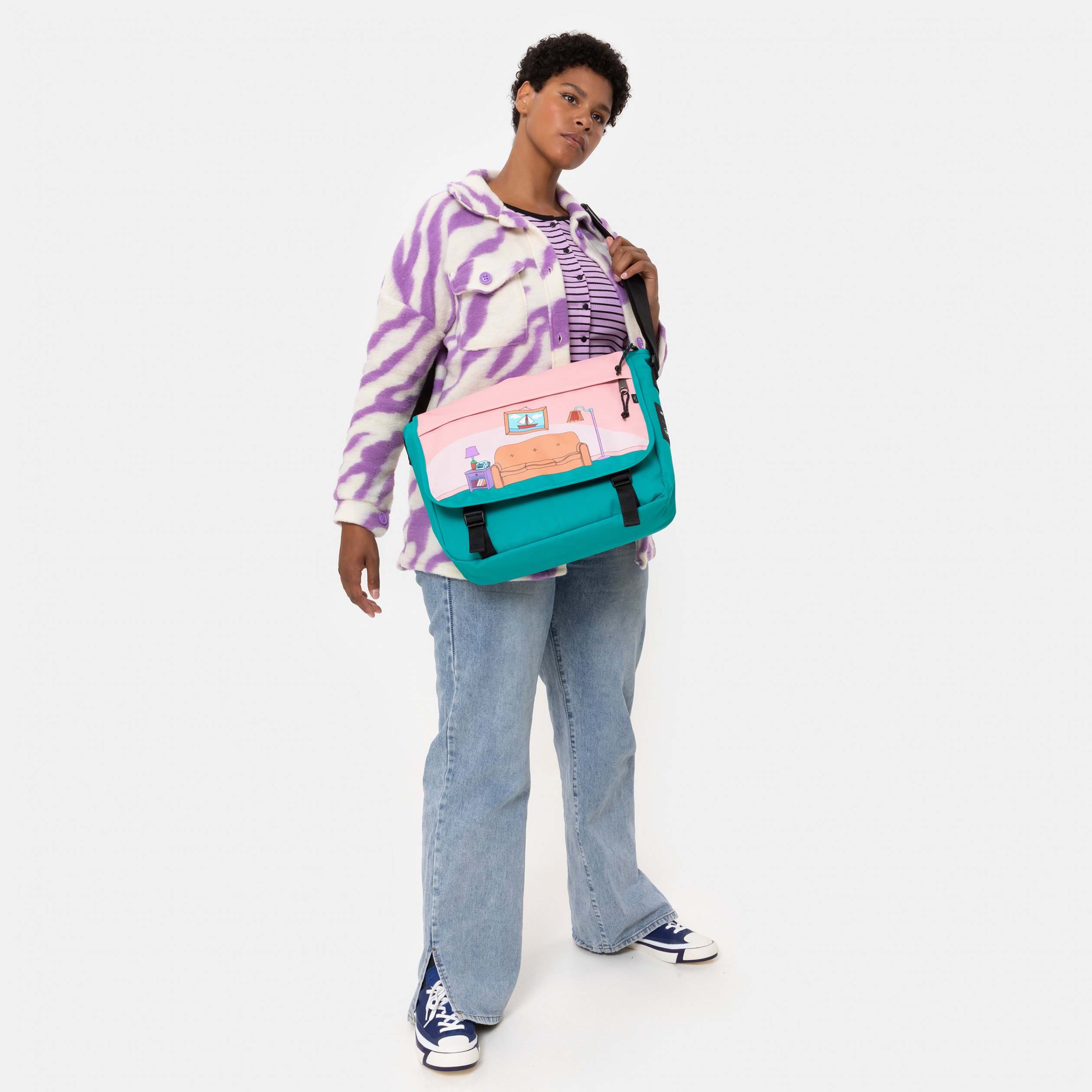 Eastpak - Delegate+ / TheSimpsonsSofa - Oldaltáska