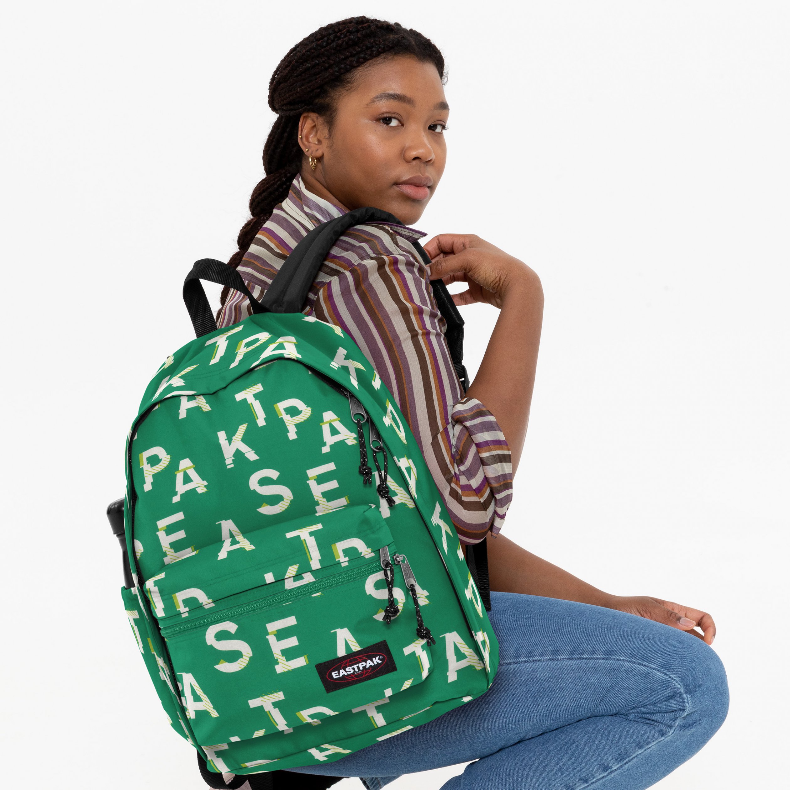 Eastpak - OFFICE ZIPPL'R Mash Green - Hátizsák