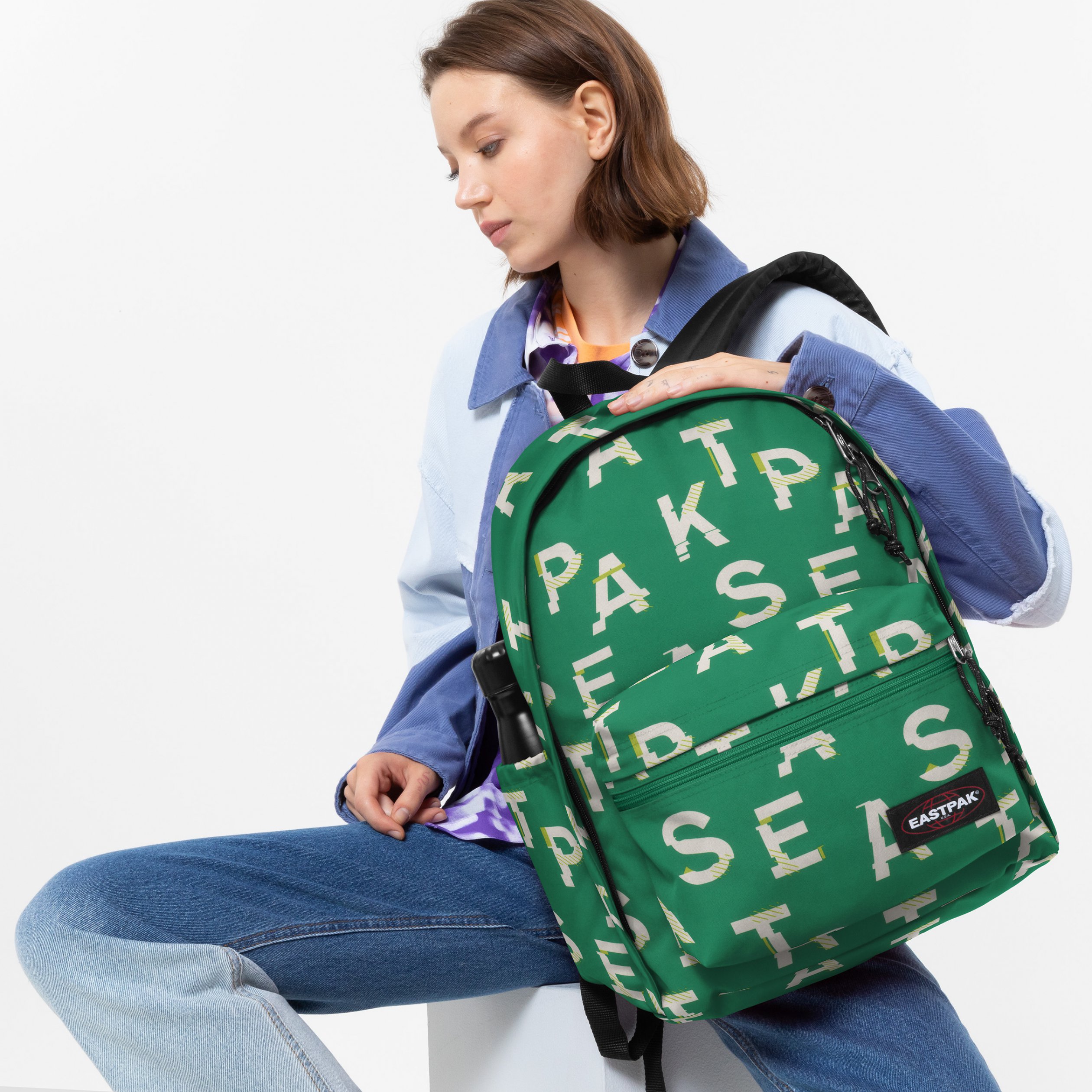 Eastpak - OFFICE ZIPPL'R Mash Green - Hátizsák