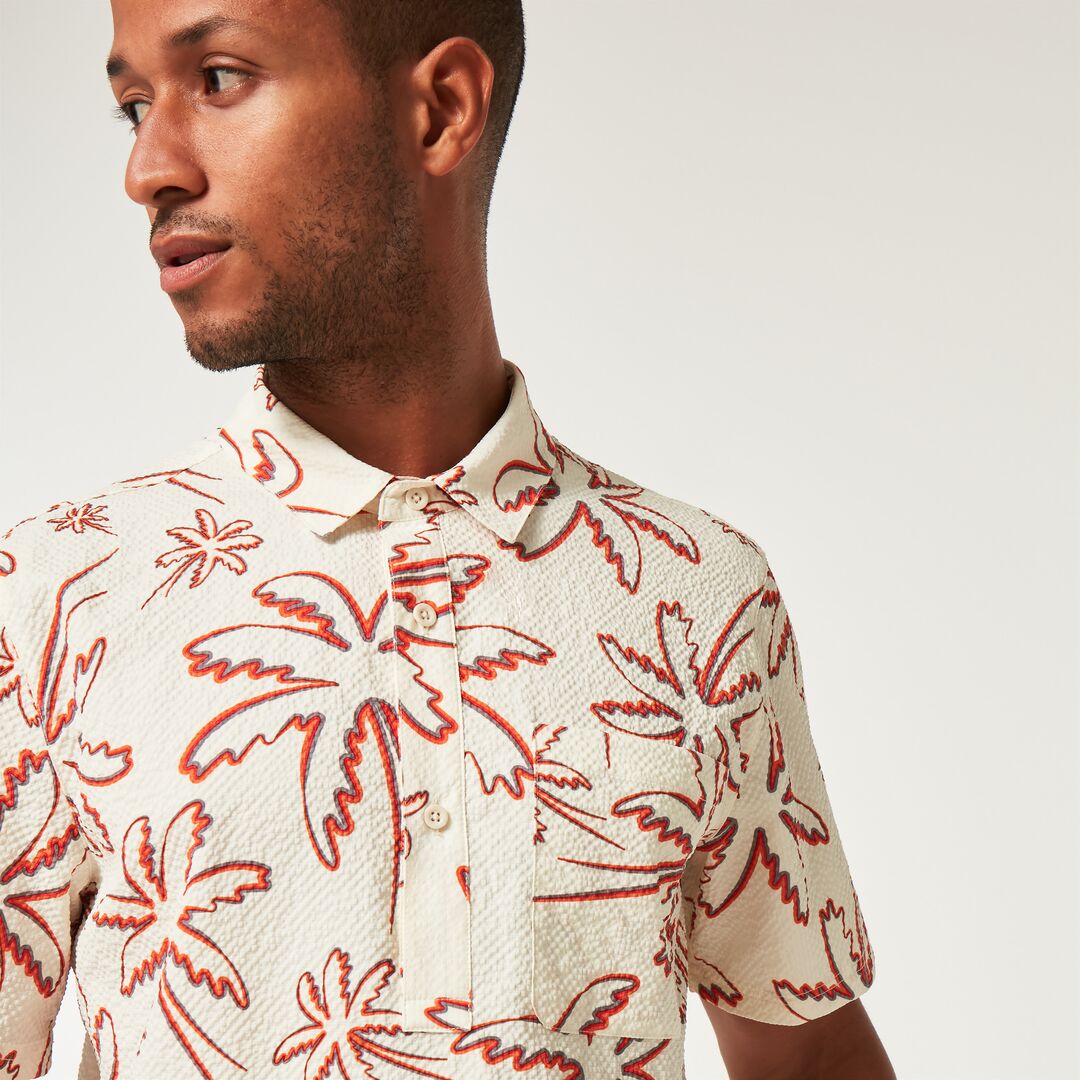 Oakley - Deco Palms RC - Galléros Férfi póló