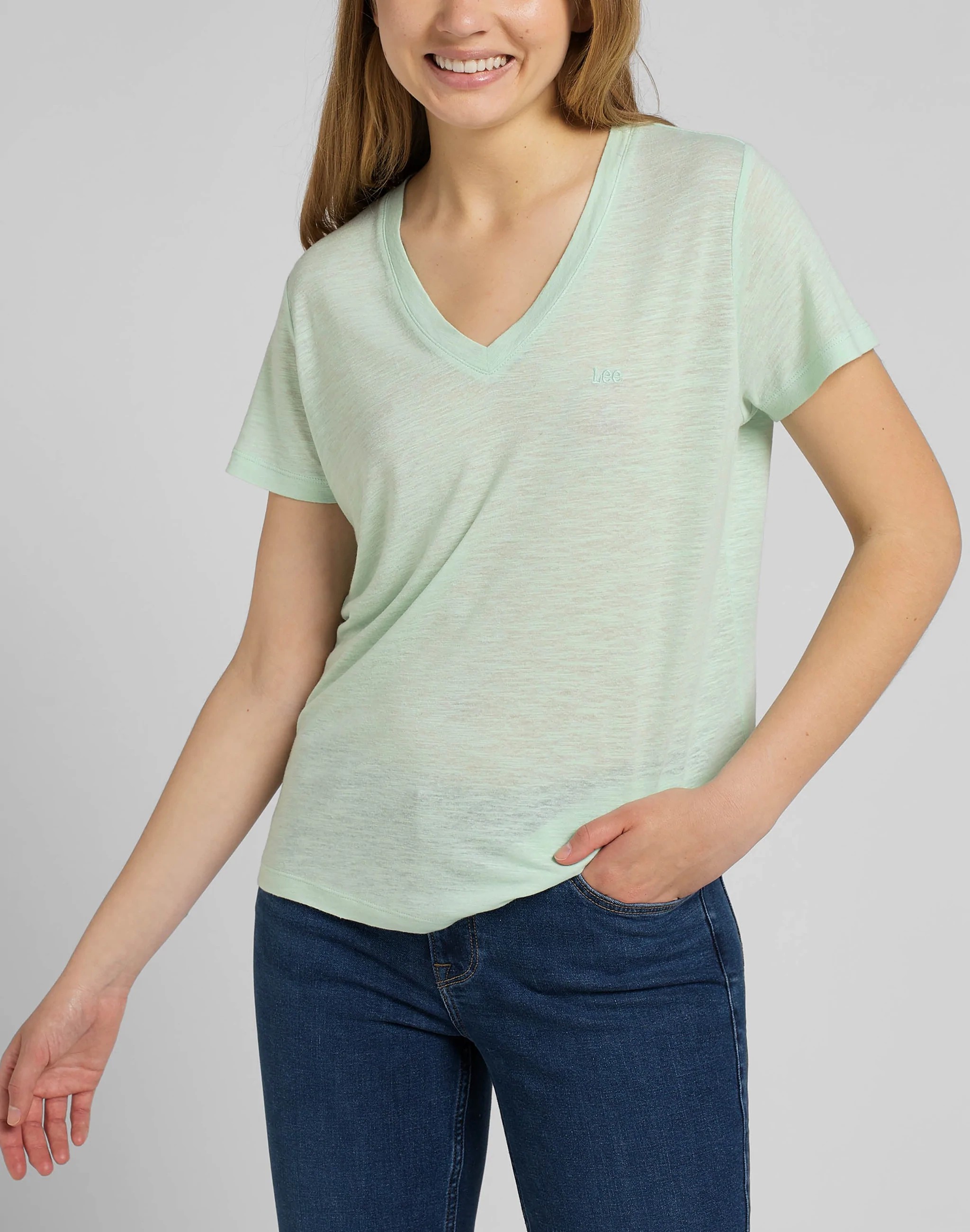 Lee - V Neck - Női póló