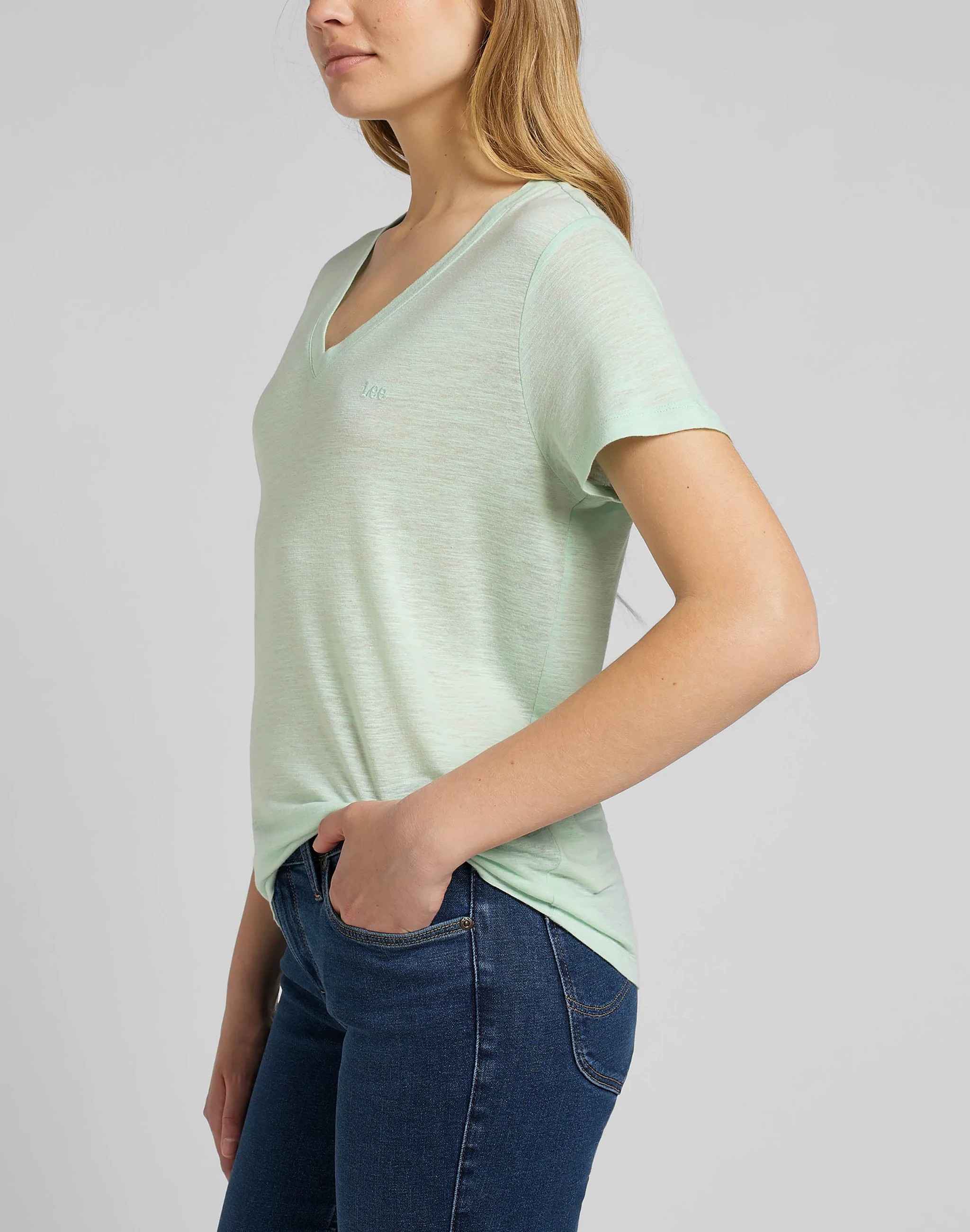 Lee - V Neck - Női póló