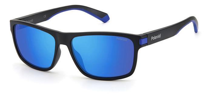 Polaroid napszemüveg - MATTE BLACK / BLUE Polarized
