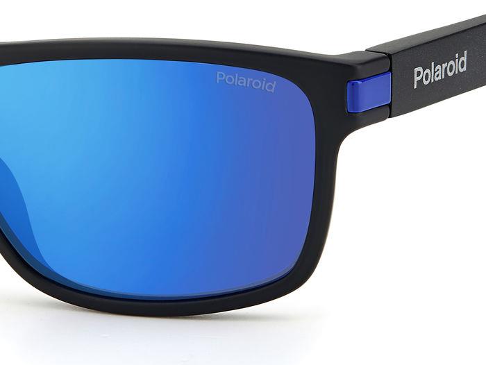 Polaroid napszemüveg - MATTE BLACK / BLUE Polarized