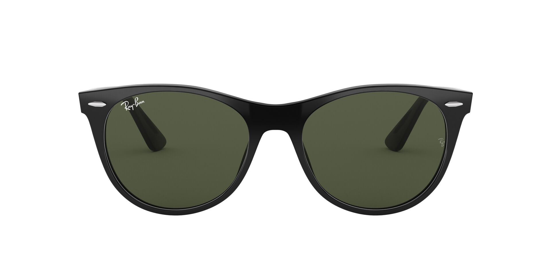 Ray-Ban napszemüveg - WAYFARER II - BLACK / GREEN