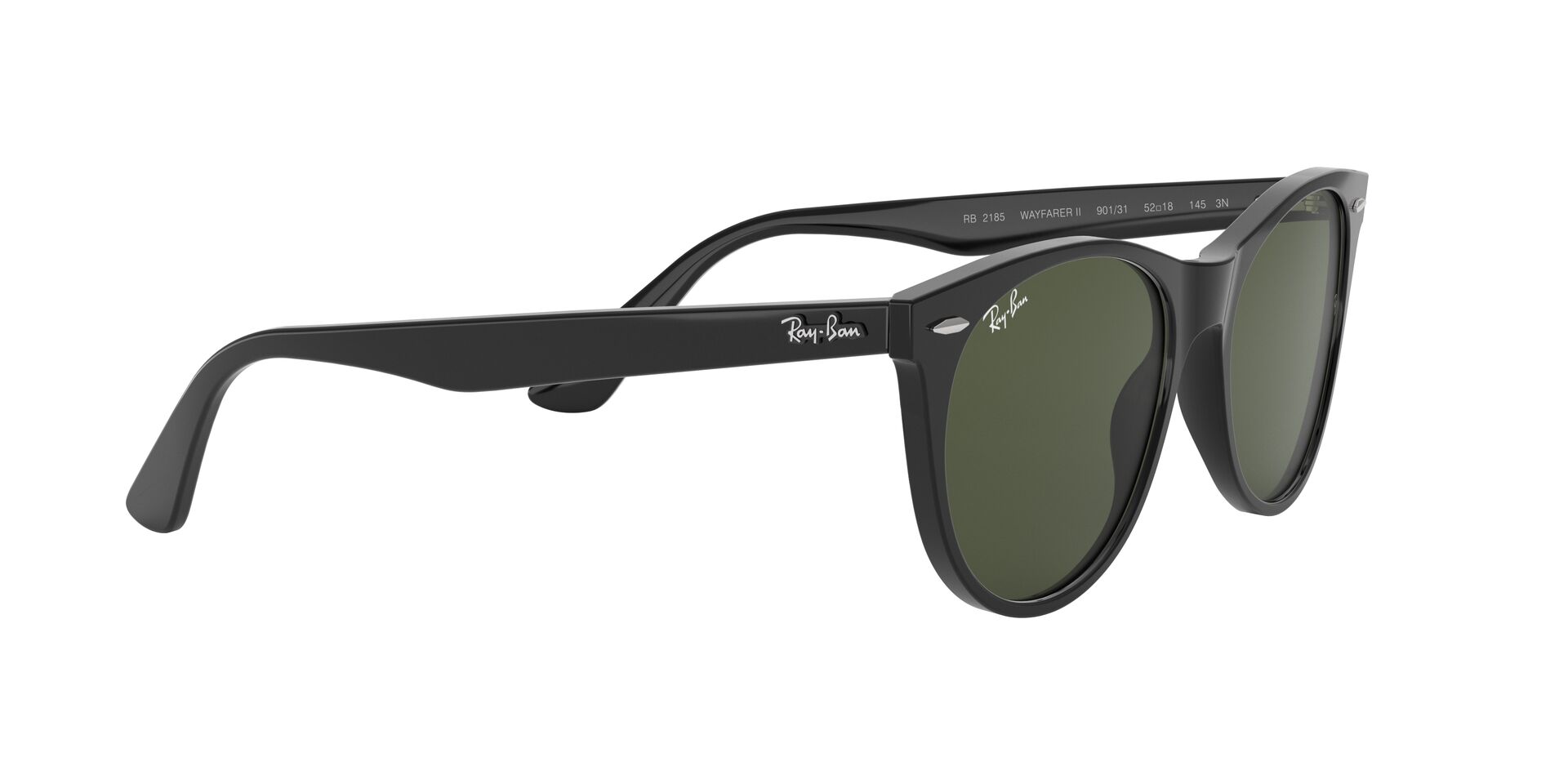 Ray-Ban napszemüveg - WAYFARER II - BLACK / GREEN