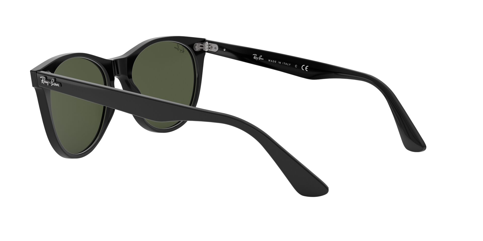 Ray-Ban napszemüveg - WAYFARER II - BLACK / GREEN