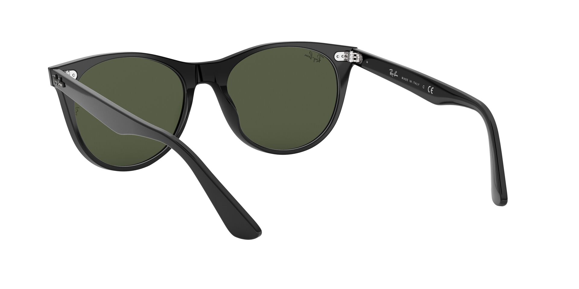 Ray-Ban napszemüveg - WAYFARER II - BLACK / GREEN