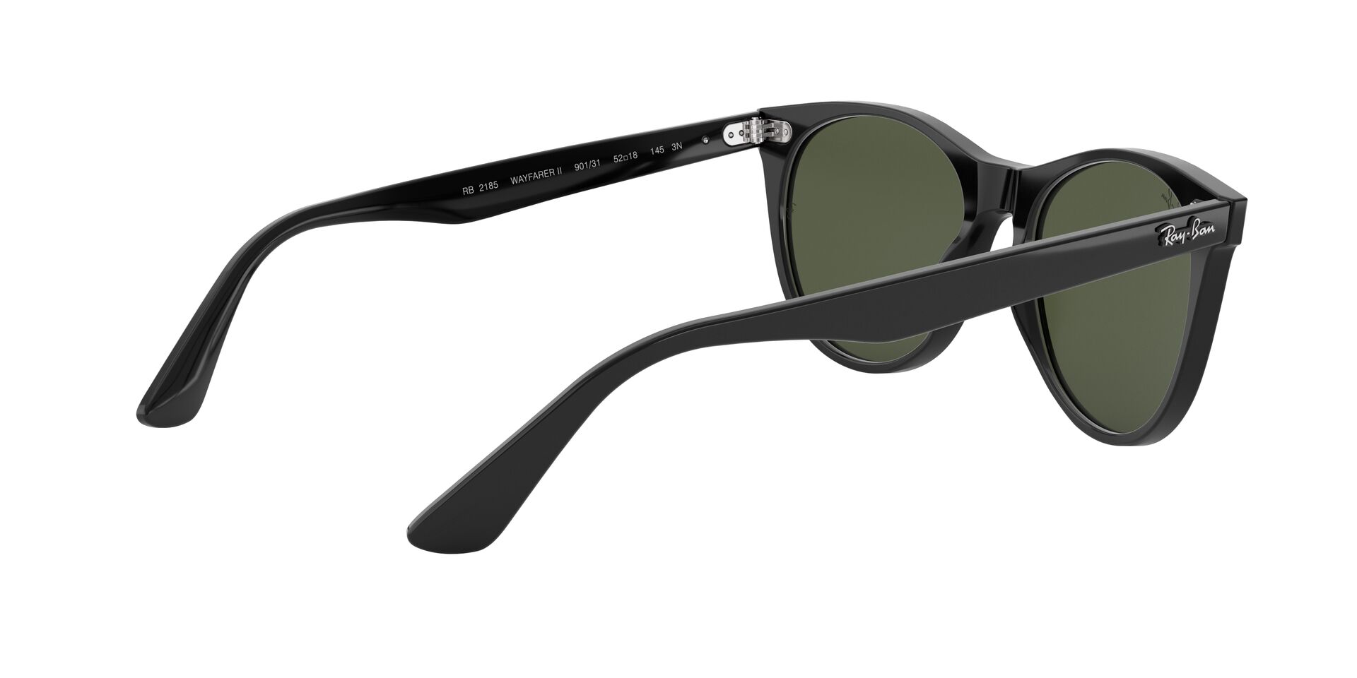Ray-Ban napszemüveg - WAYFARER II - BLACK / GREEN