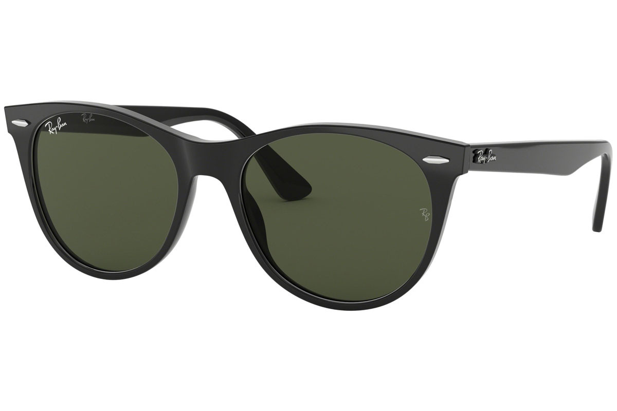 Ray-Ban napszemüveg - WAYFARER II - BLACK / GREEN