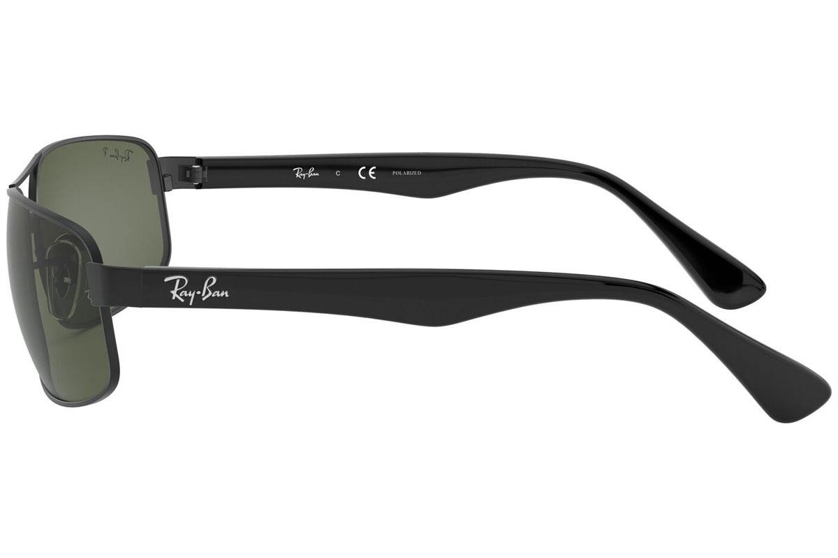 Ray-Ban napszemüveg - Black / Dark Green Polarized