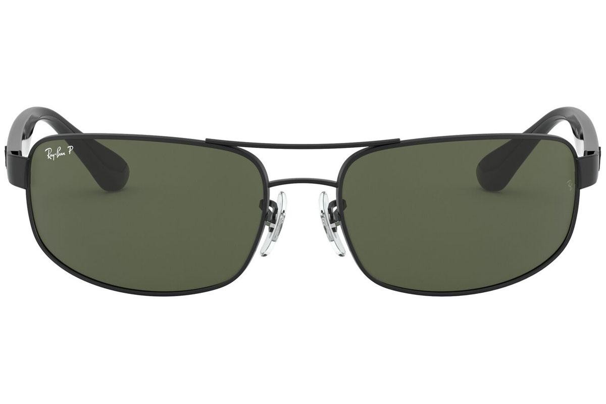 Ray-Ban napszemüveg - Black / Dark Green Polarized