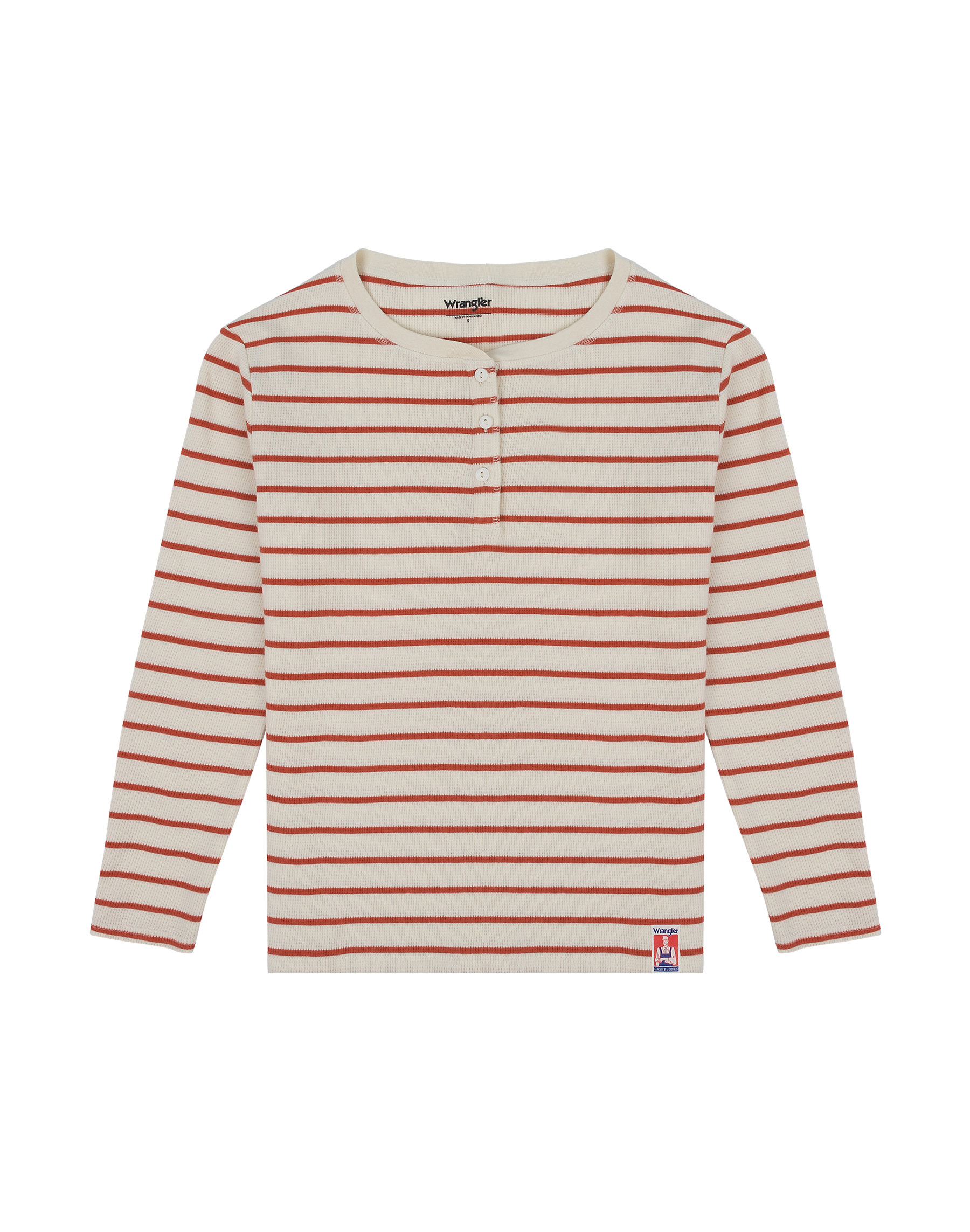 Wrangler - Henley Waffle Baby - Női hosszú ujjú felső