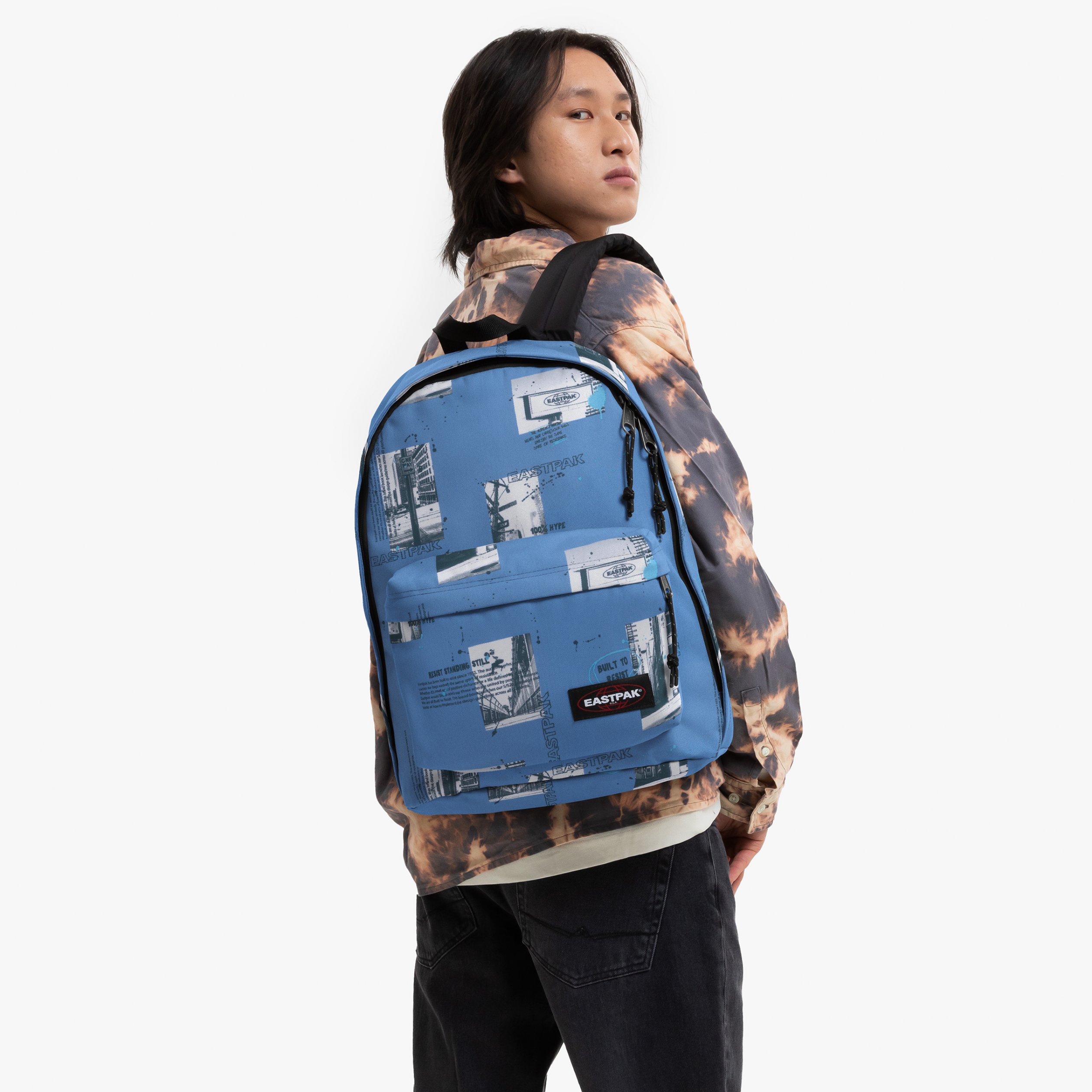 Eastpak - OUT OF OFFICE / Tags Blue - Hátizsák