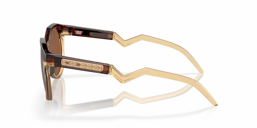 Oakley napszemüveg - HSTN Kylian Mbappe Signature - Dark Amber Light Curry / Prizm Tingsten