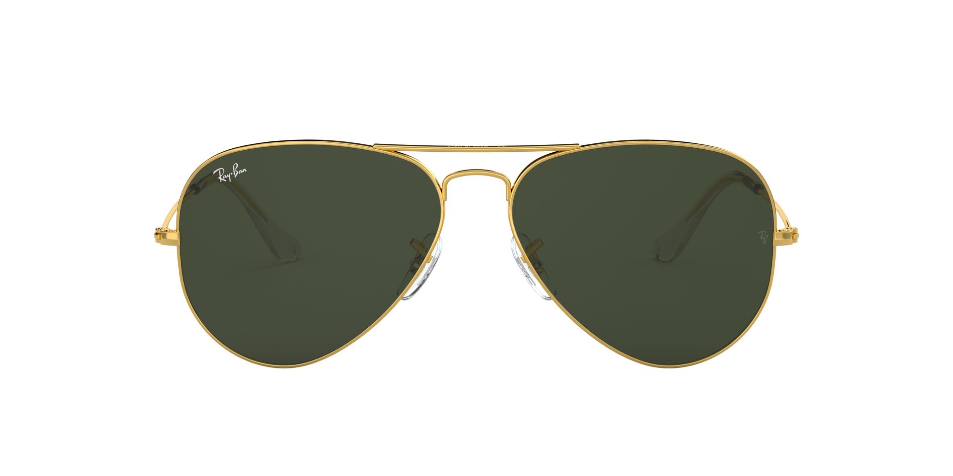 Ray-Ban napszemüveg - AVIATOR LARGE METAL - GOLD / GREEN G15