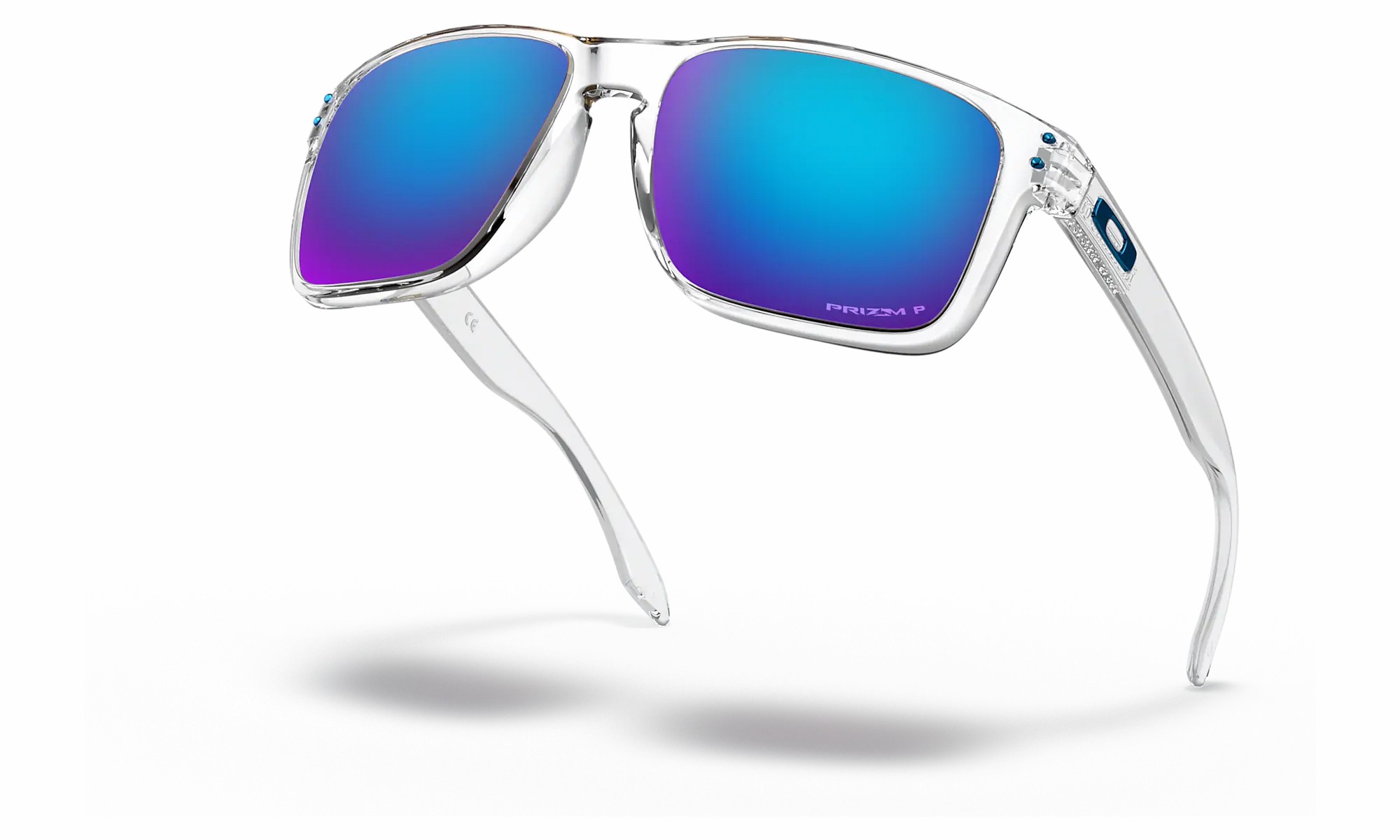 Oakley napszemüveg - Holbrook XL - Polished Clear / Prizm Sapphire Polarized