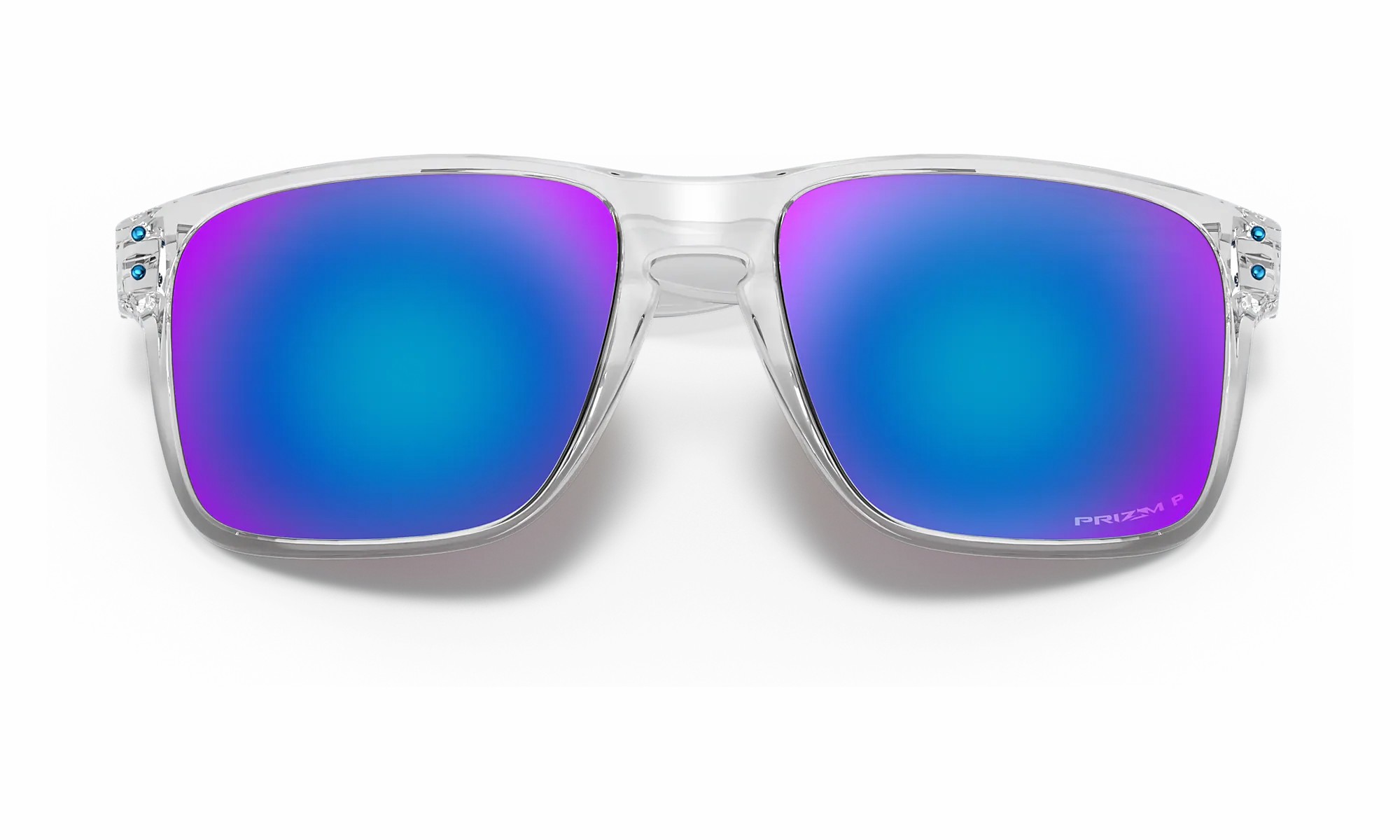 Oakley napszemüveg - Holbrook XL - Polished Clear / Prizm Sapphire Polarized
