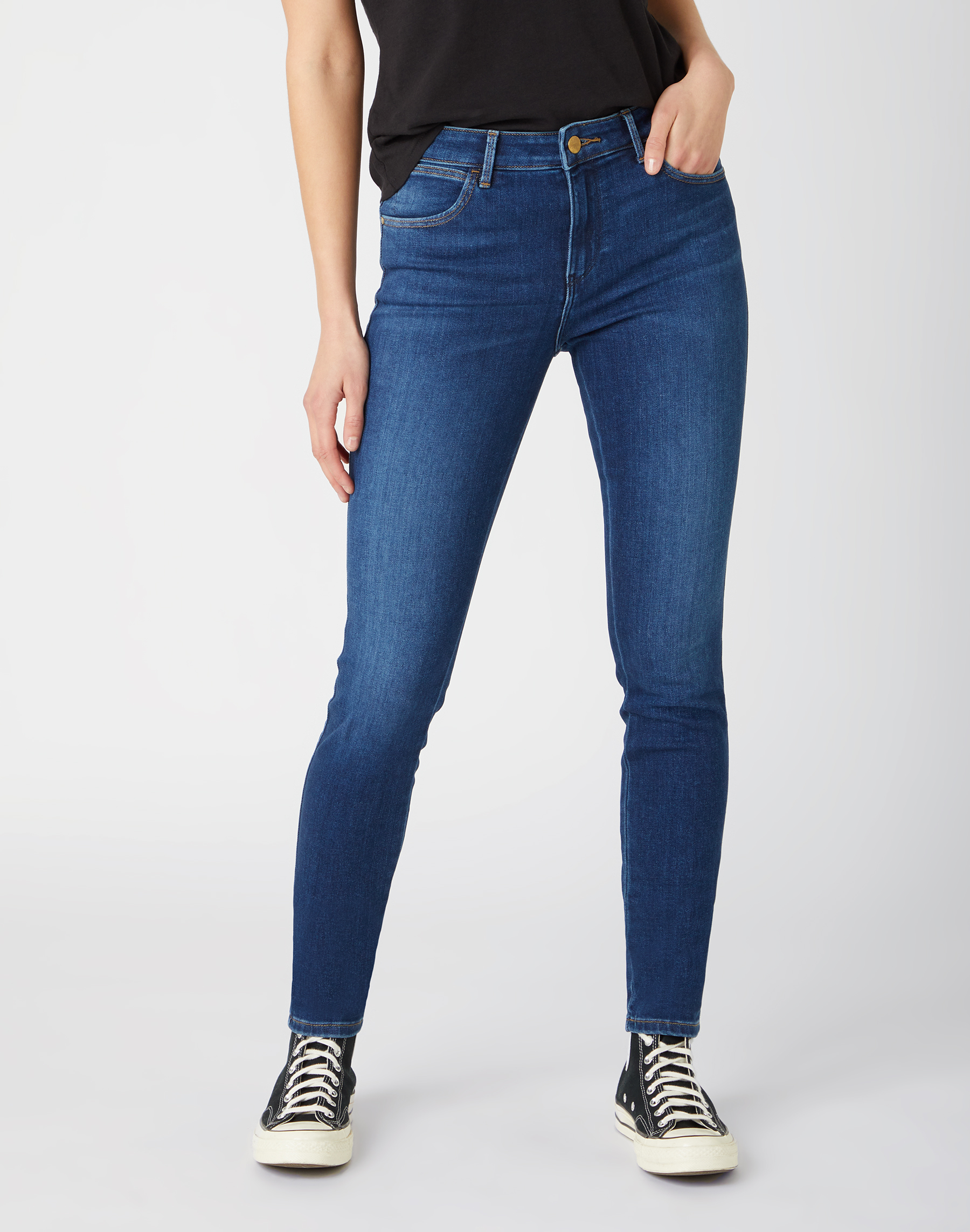 Wrangler - SKINNY AUTHENTIC LOVE - Női farmernadrág