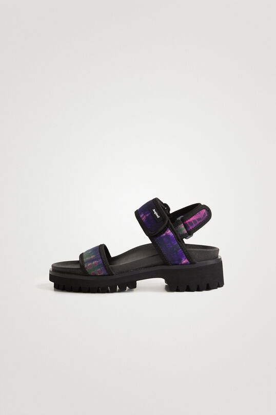 Desigual - TRACK SANDAL TIE DYE - Női szandál