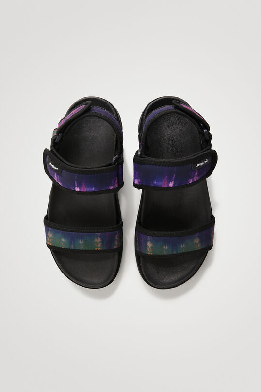 Desigual - TRACK SANDAL TIE DYE - Női szandál