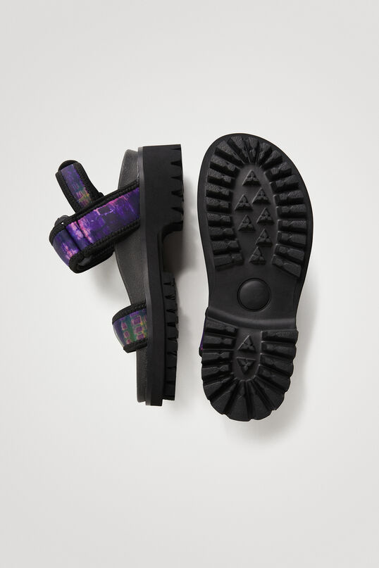 Desigual - TRACK SANDAL TIE DYE - Női szandál