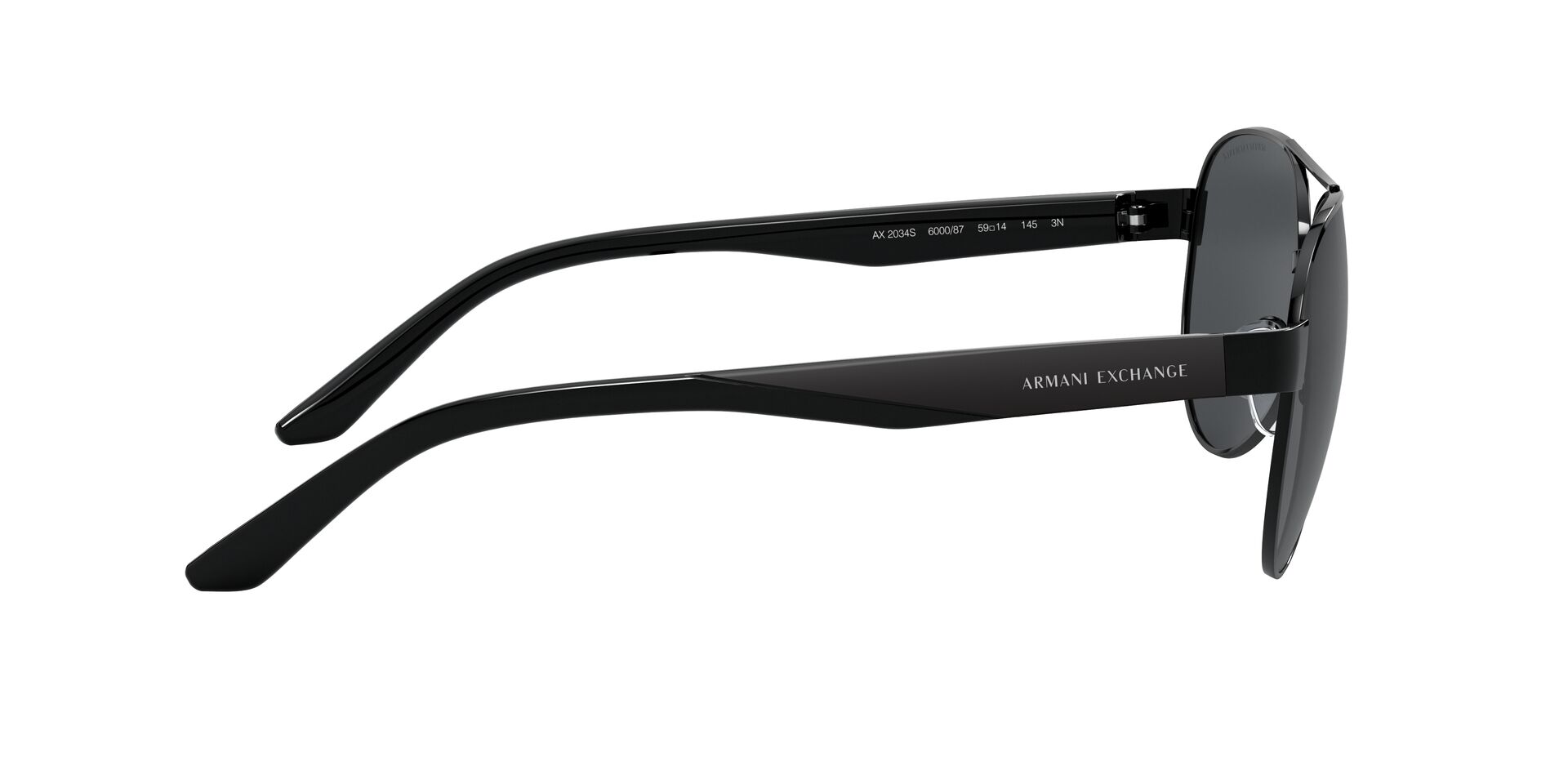 Armani Exchange napszemüveg - BLACK / GREY