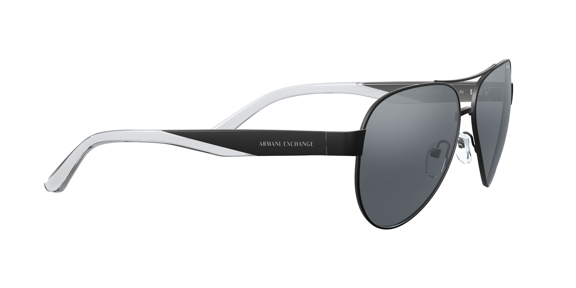 Armani Exchange Férfi napszemüveg - MATTE BLACK / MIRROR BLACK