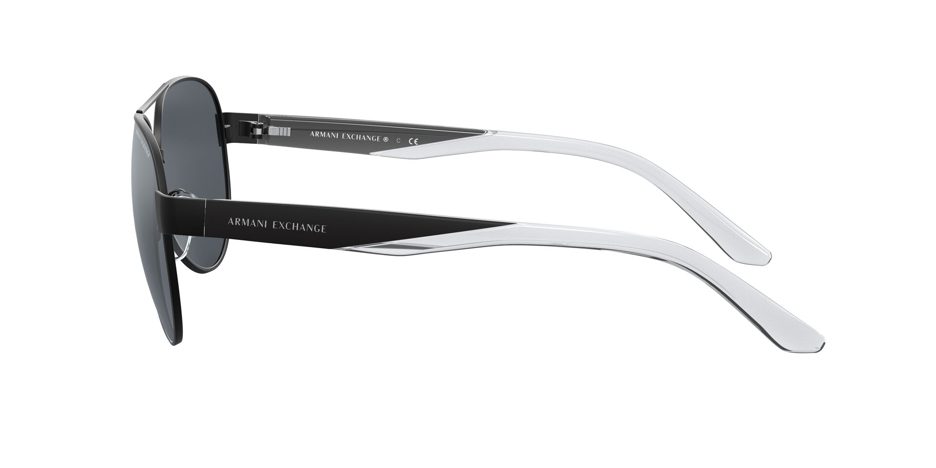 Armani Exchange Férfi napszemüveg - MATTE BLACK / MIRROR BLACK