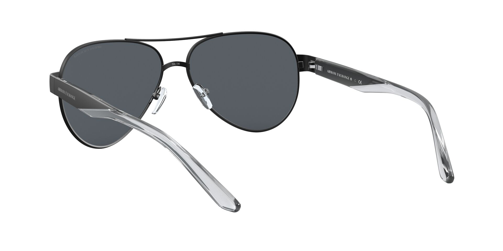 Armani Exchange Férfi napszemüveg - MATTE BLACK / MIRROR BLACK