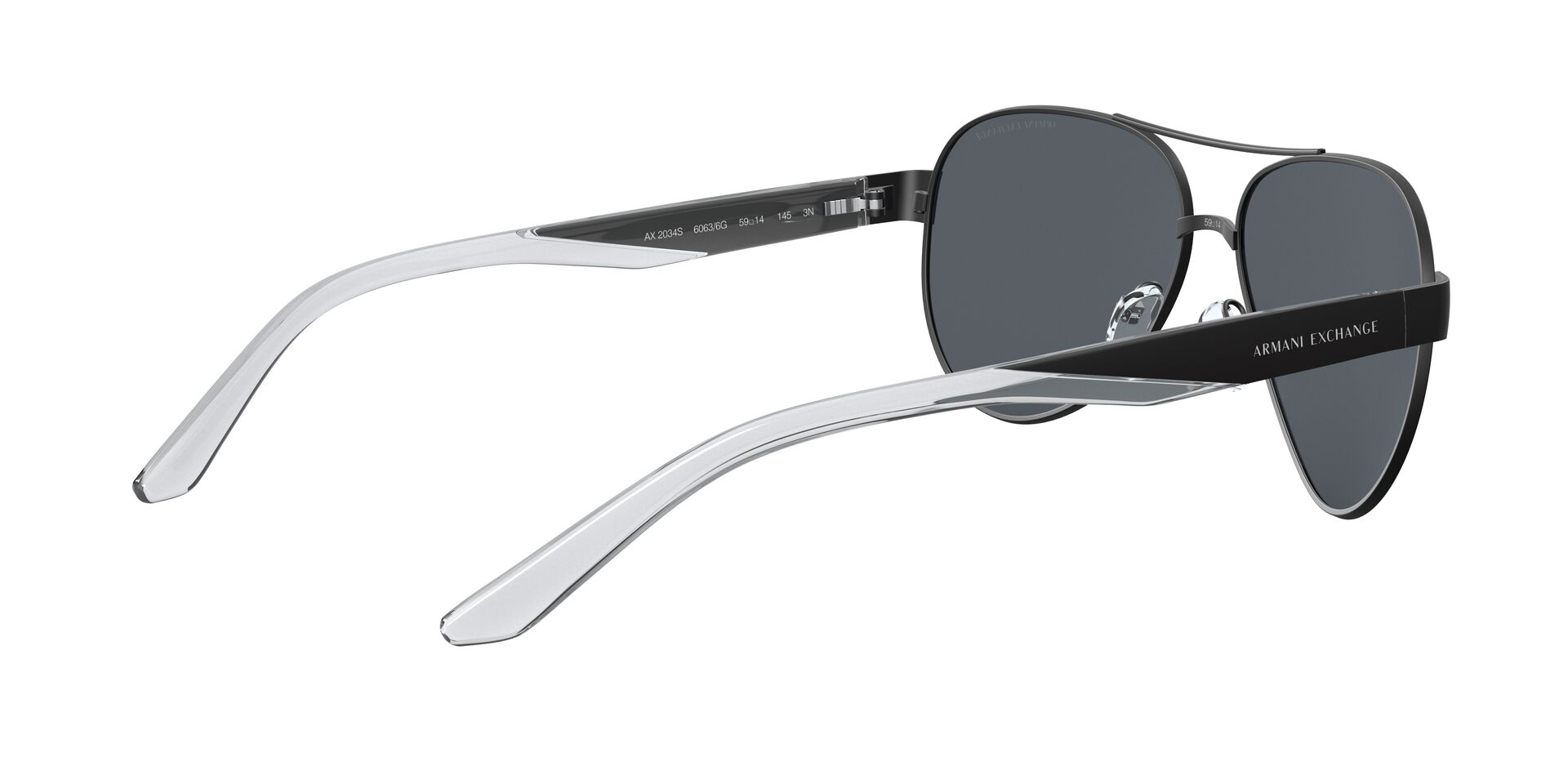 Armani Exchange Férfi napszemüveg - MATTE BLACK / MIRROR BLACK