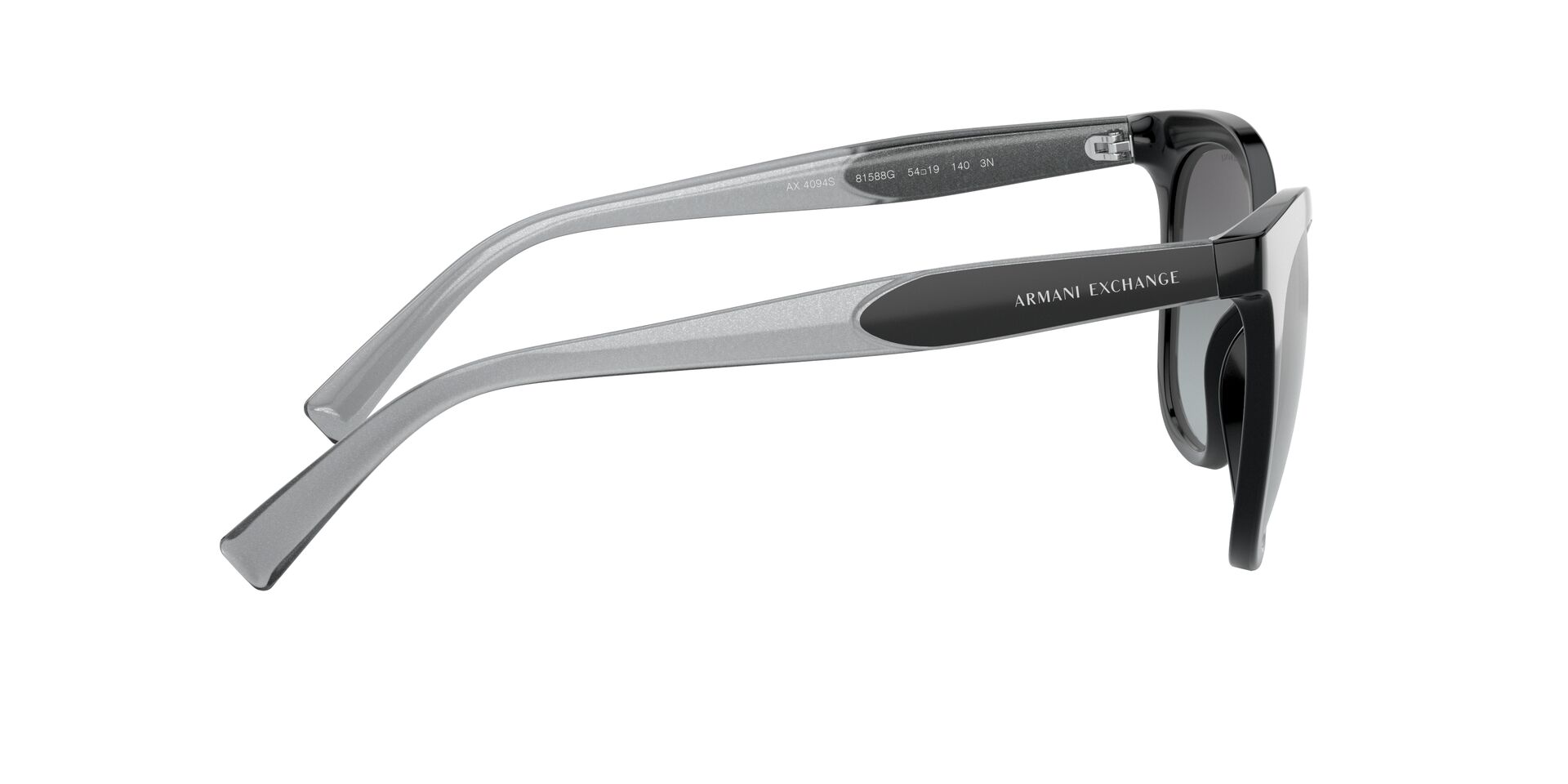 Armani Exchange napszemüveg - BLACK / GREY GRADIENT