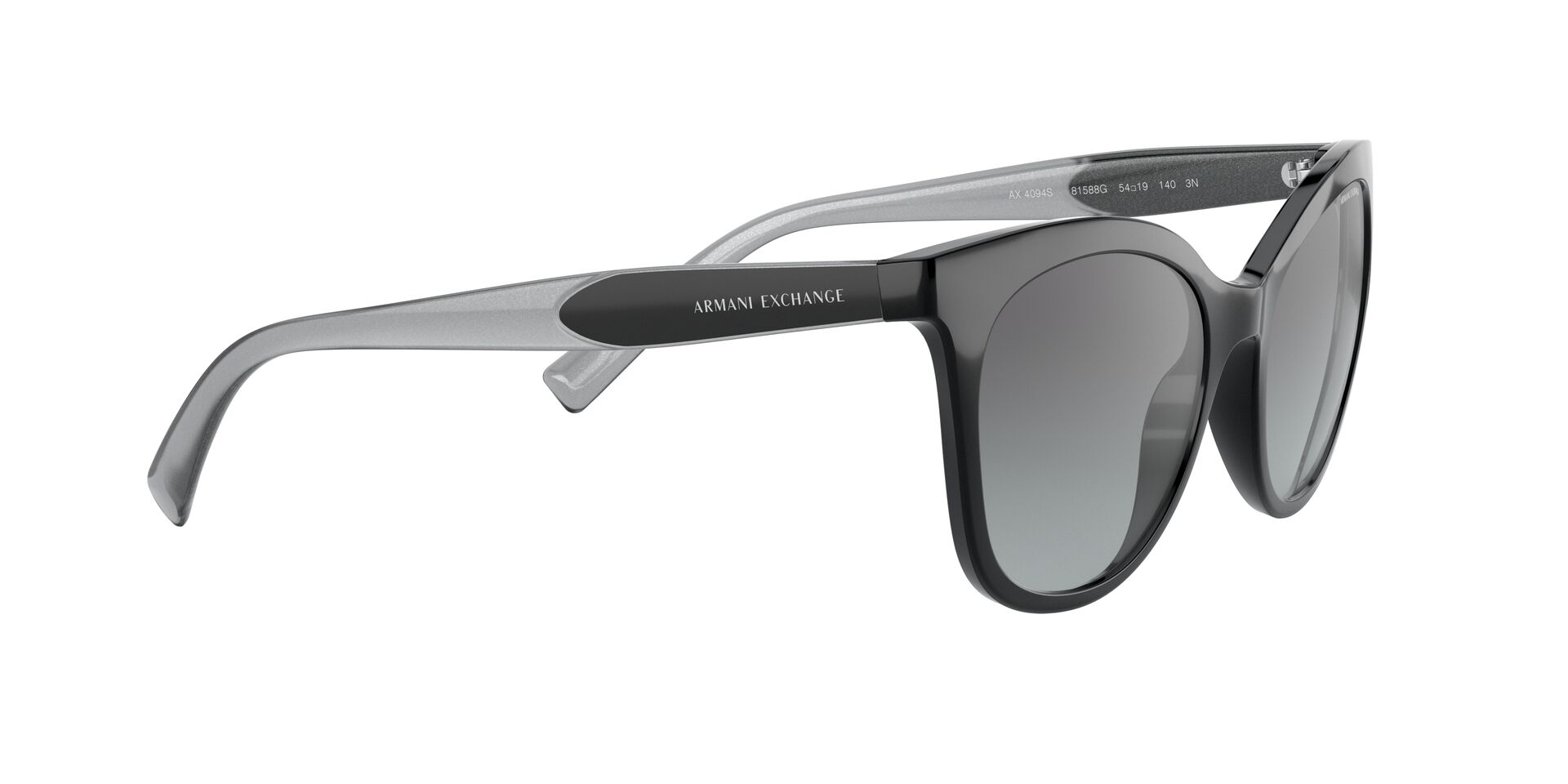 Armani Exchange napszemüveg - BLACK / GREY GRADIENT