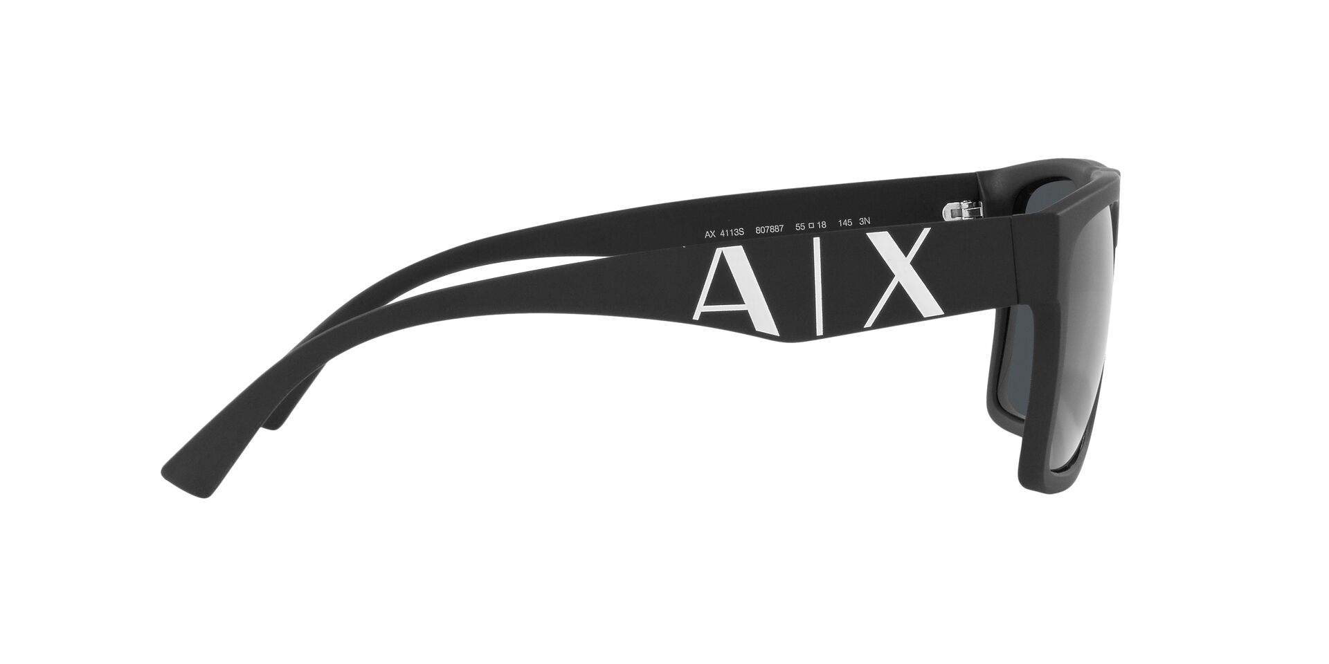 Armani Exchange Férfi napszemüveg - MATTE BLACK / DARK GREY