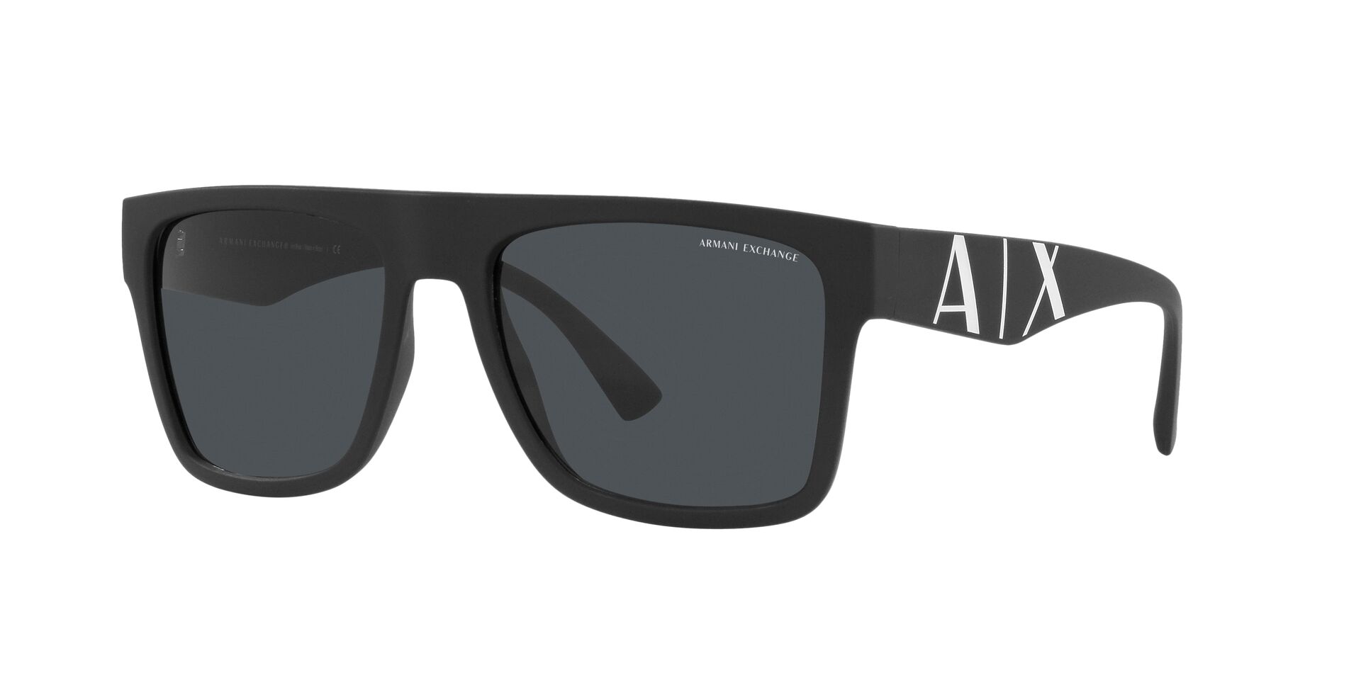 Armani Exchange Férfi napszemüveg - MATTE BLACK / DARK GREY
