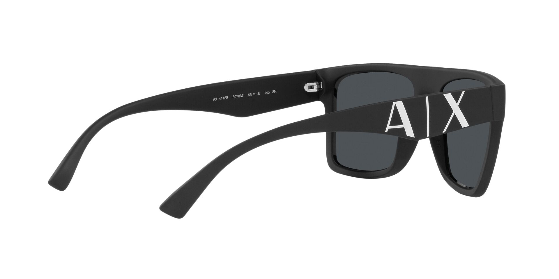Armani Exchange Férfi napszemüveg - MATTE BLACK / DARK GREY