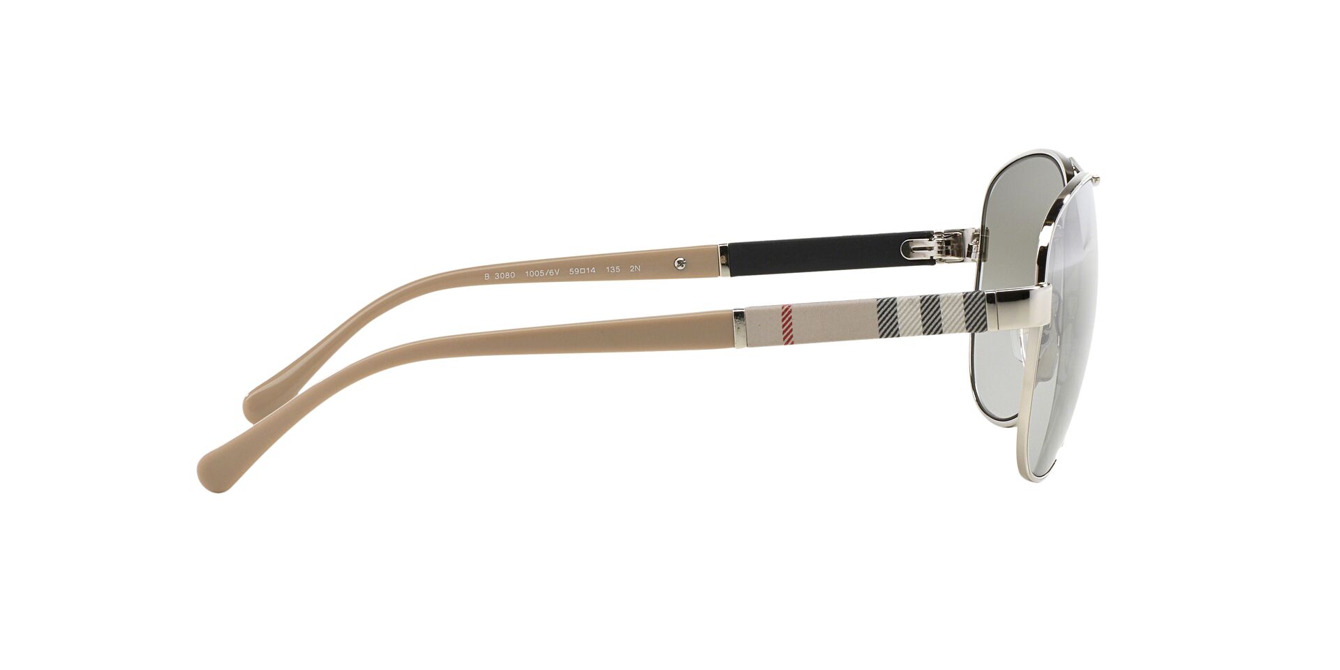 Burberry napszemüveg - Silver / Grey Mirror Gradient Silver