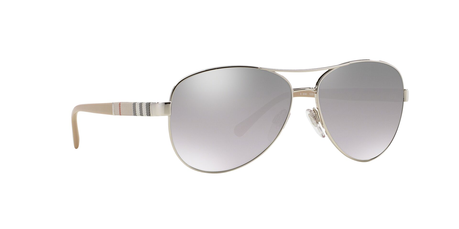 Burberry napszemüveg - Silver / Grey Mirror Gradient Silver