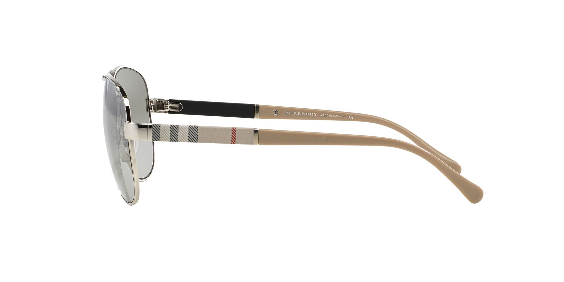 Burberry napszemüveg - Silver / Grey Mirror Gradient Silver