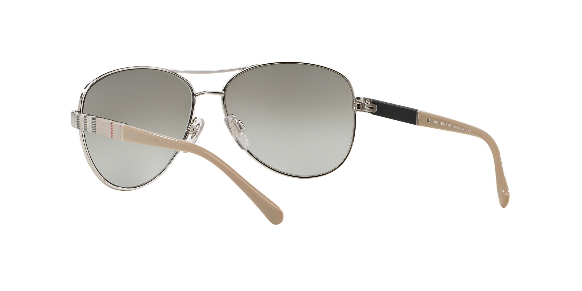 Burberry napszemüveg - Silver / Grey Mirror Gradient Silver