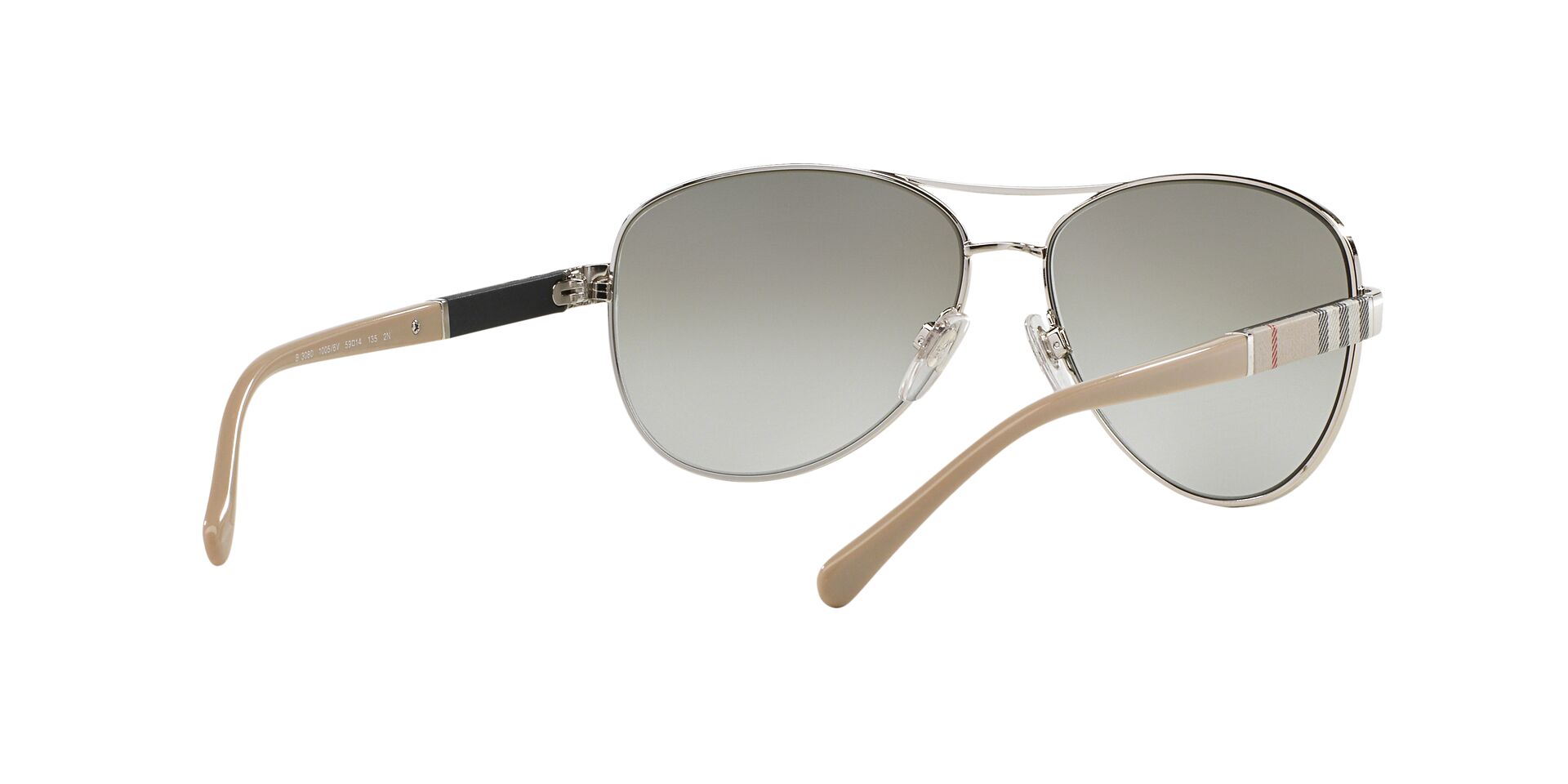 Burberry napszemüveg - Silver / Grey Mirror Gradient Silver