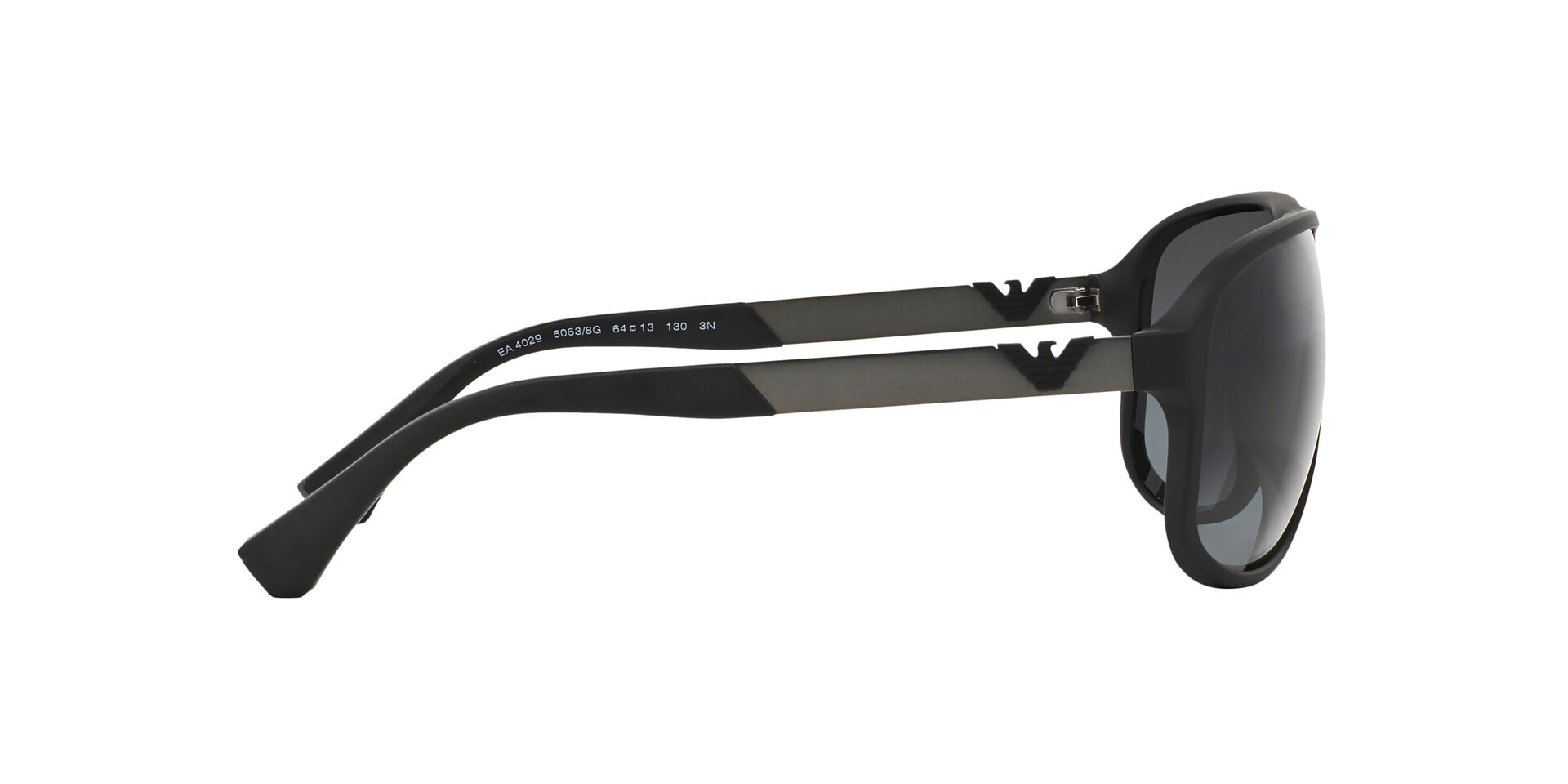 Emporio Armani Férfi napszemüveg - RUBBER BLACK / GRADIENT GREY