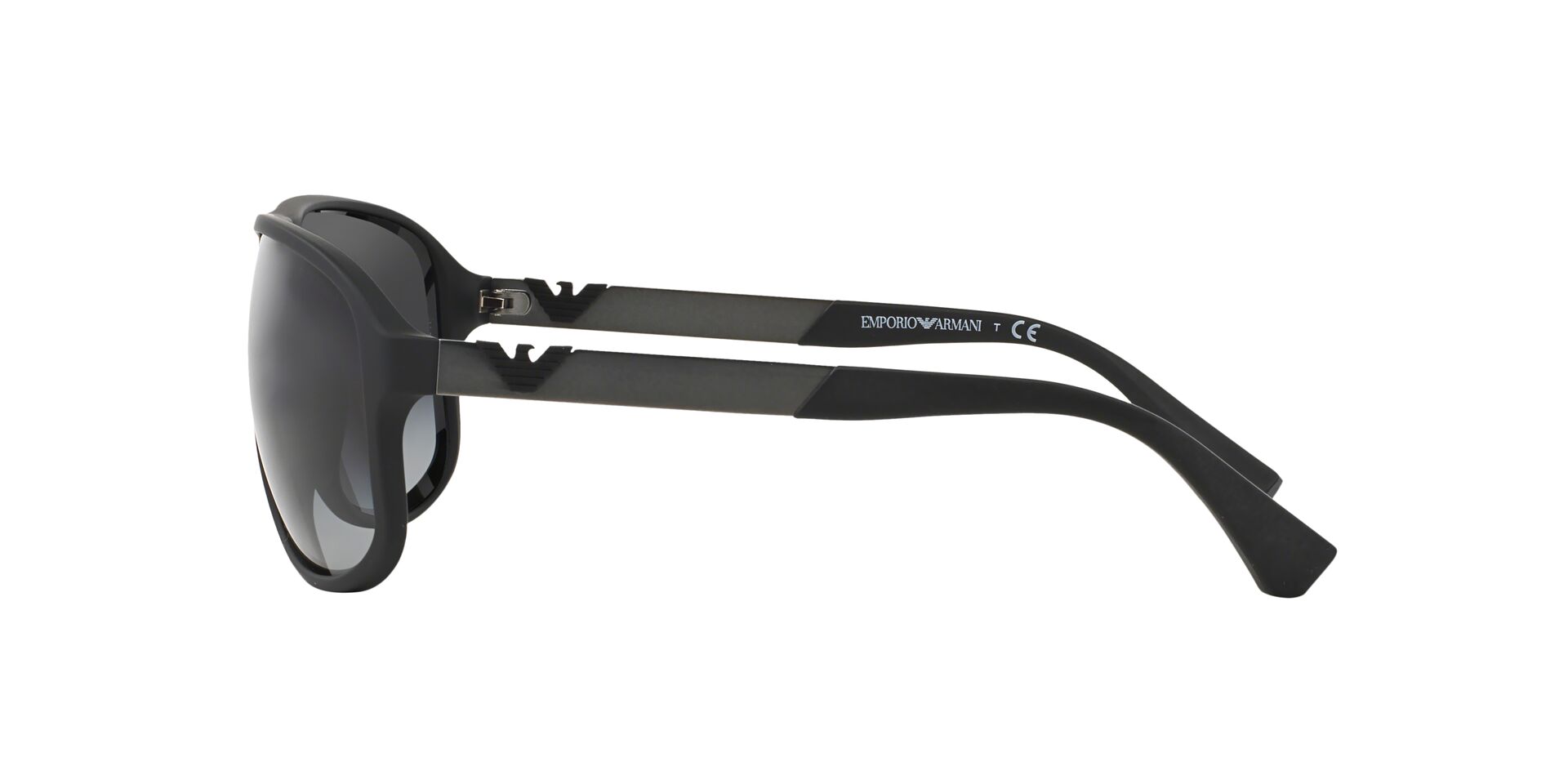 Emporio Armani Férfi napszemüveg - RUBBER BLACK / GRADIENT GREY
