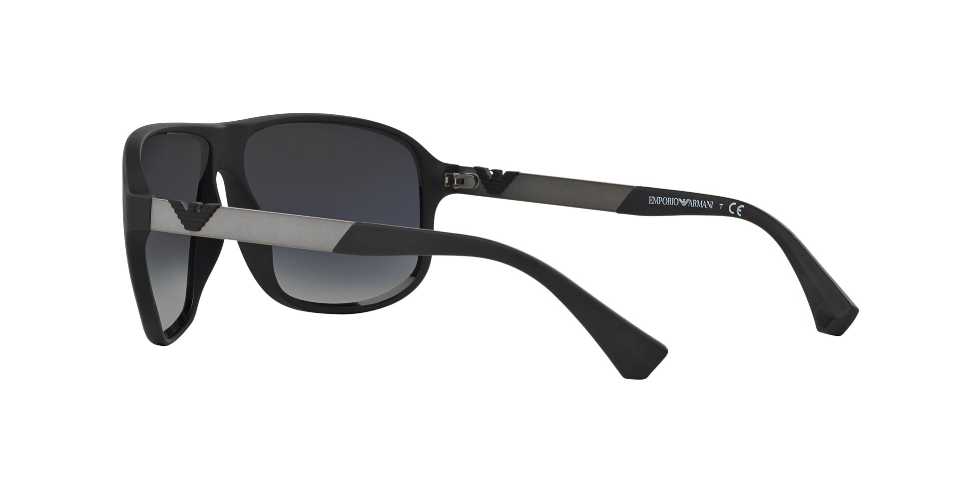 Emporio Armani Férfi napszemüveg - RUBBER BLACK / GRADIENT GREY