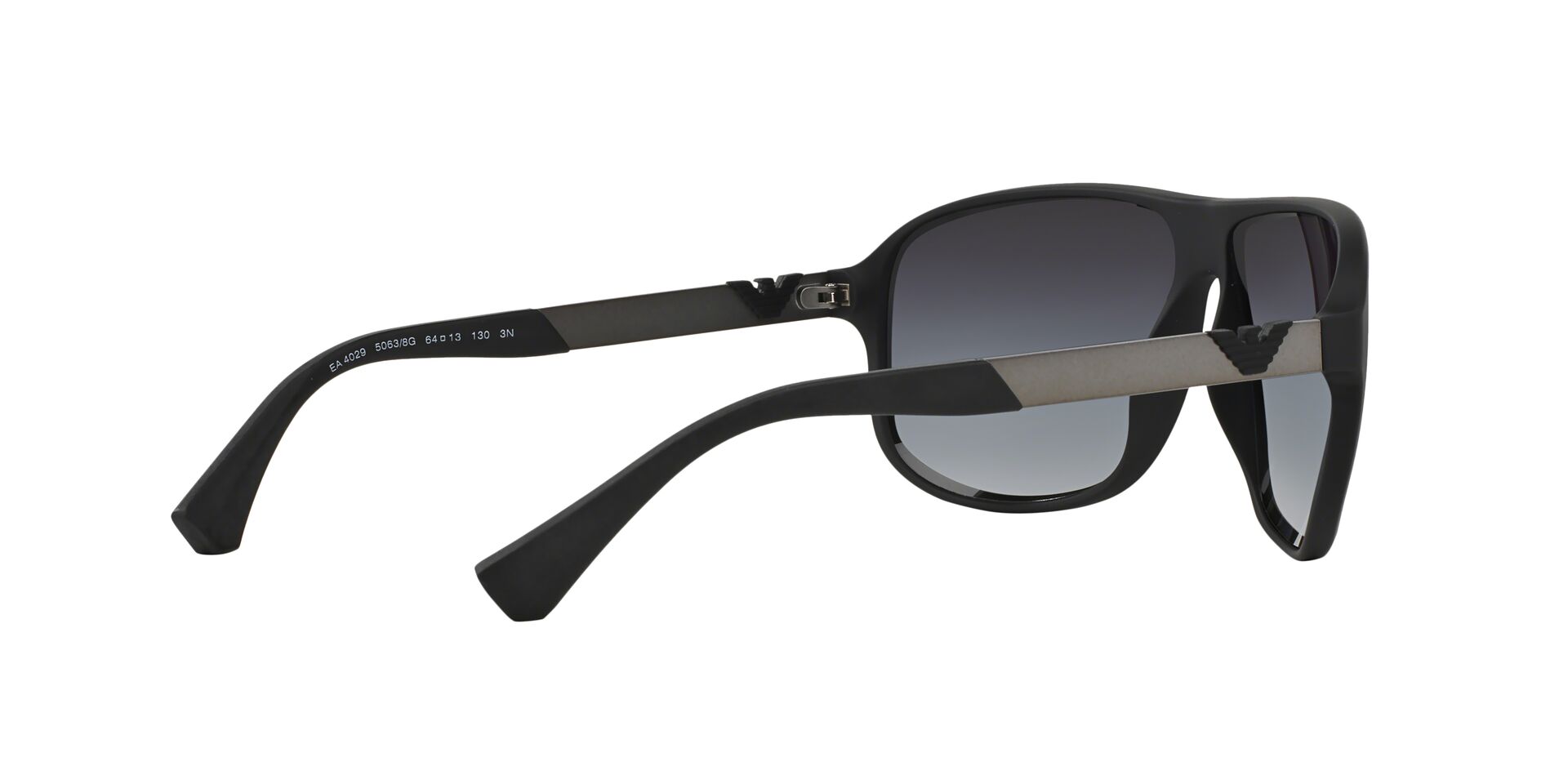 Emporio Armani Férfi napszemüveg - RUBBER BLACK / GRADIENT GREY