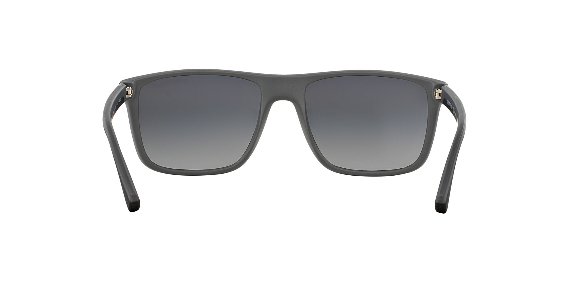 Emporio Armani Férfi napszemüveg - RUBBER BLACK & GREY / GRADIENT GREY POLARIZED