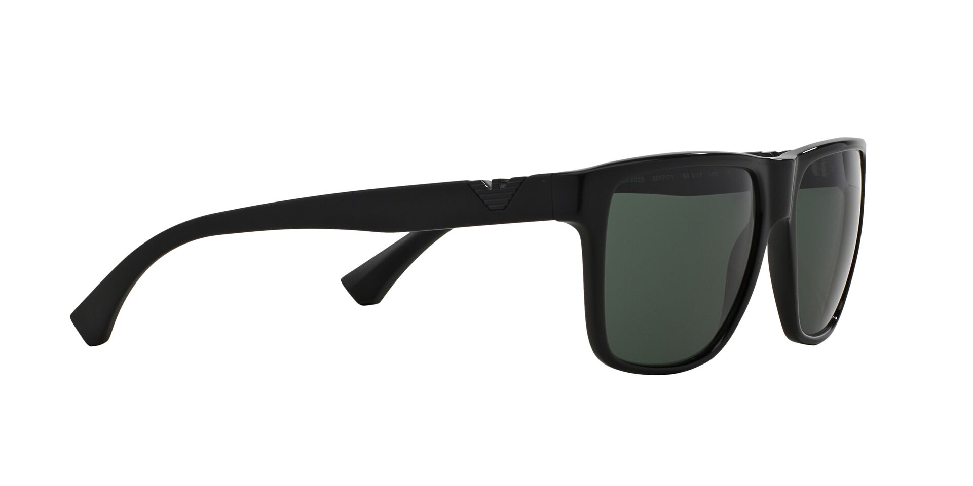Emporio Armani Férfi napszemüveg - SHINY BLACK / GREEN
